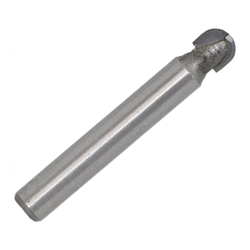 Woodworking Alloy Milling Cutter with Deep Round Bottom Cutter 6.35x6.35mm