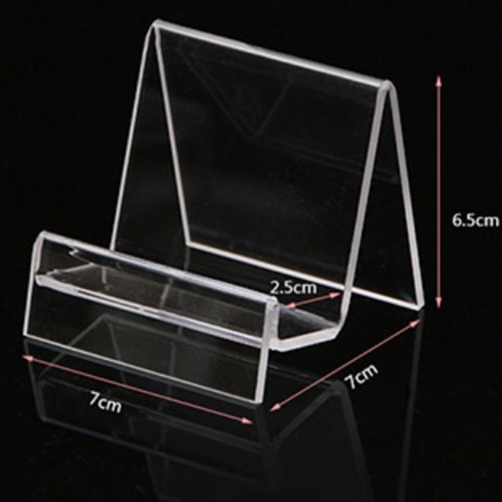 Acrylic Display Shelf Multilayer Jewelry Reveal Frame A 2.5x7cm 1-layer