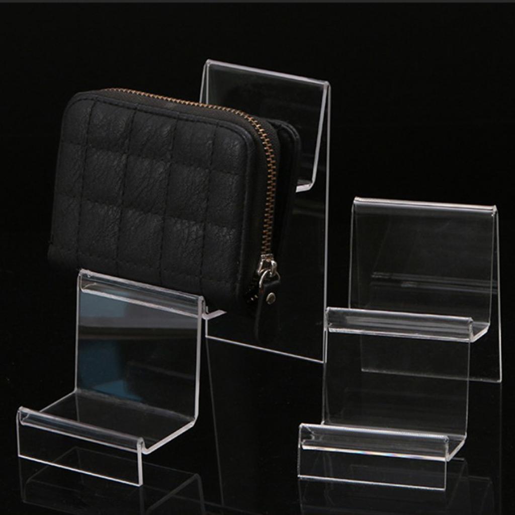 Acrylic Display Shelf Multilayer Jewelry Reveal Frame H 2.5x14cm 4-layer