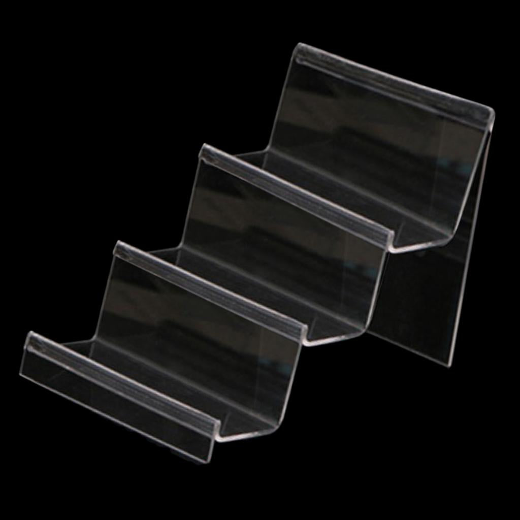 Acrylic Display Shelf Multilayer Jewelry Reveal Frame I 5.5x14cm 3-layer