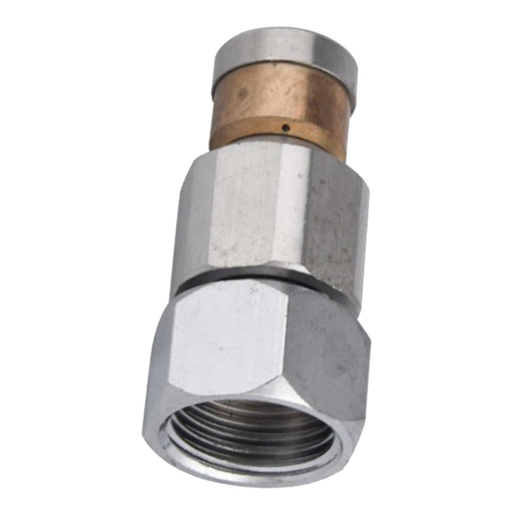 1/4" Pressure Washer Rotating Sewer Cleaning Jetter Nozzle F 3 Back