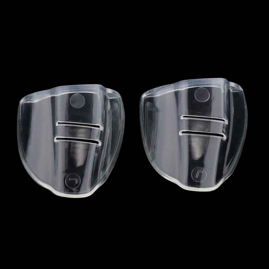 1Pair Eyewear Side Shields Safety Glasses Protection Clear Single Hole