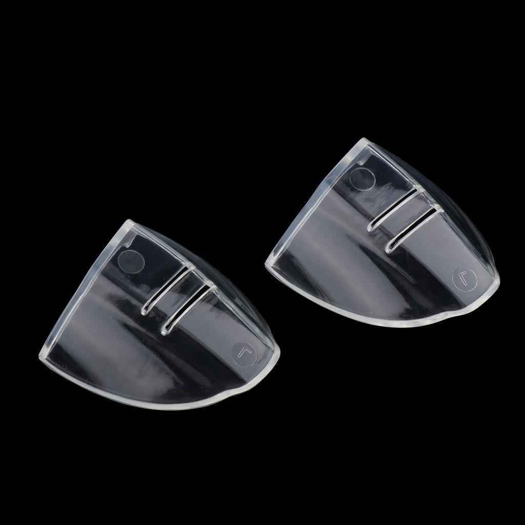 1Pair Eyewear Side Shields Safety Glasses Protection Clear Single Hole