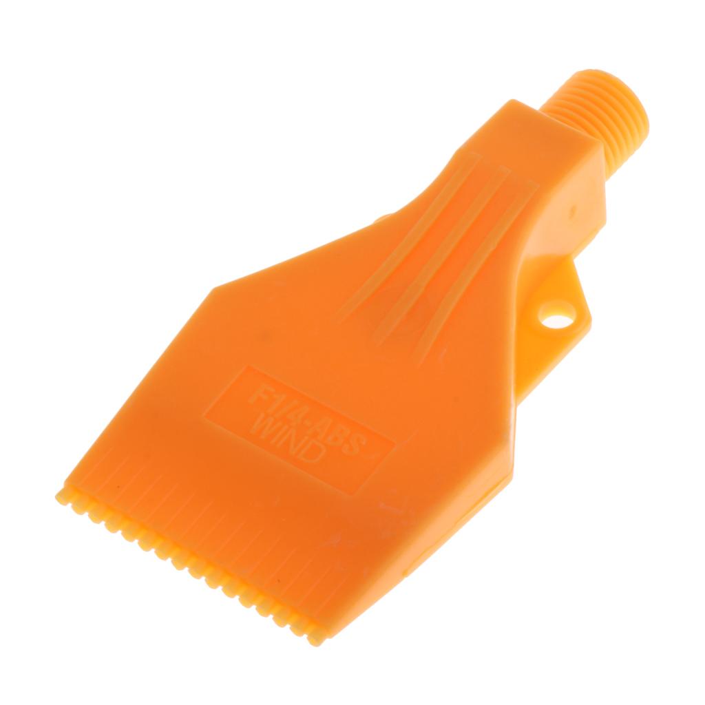 1/4" Thread Flat Wind Jet Air Blowing Nozzle Spray 2 Holes