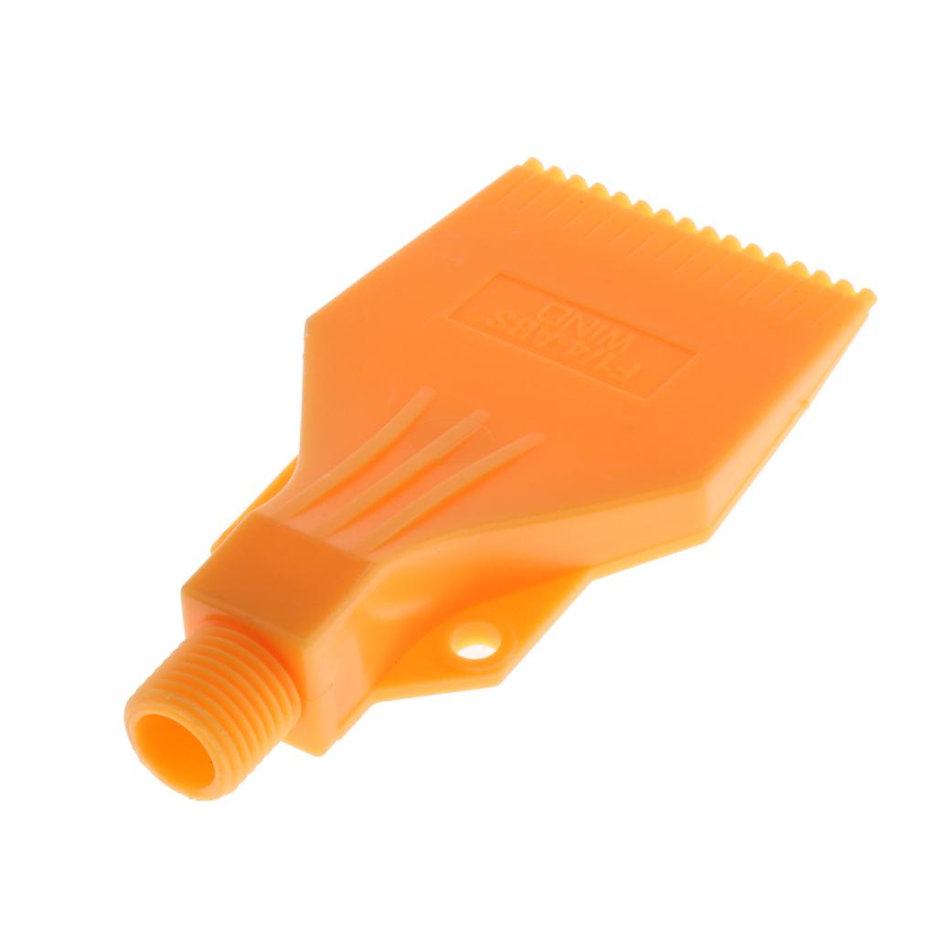 1/4" Thread Flat Wind Jet Air Blowing Nozzle Spray 2 Holes