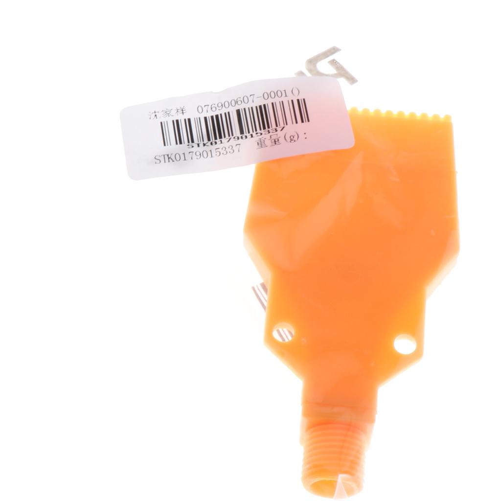 1/4" Thread Flat Wind Jet Air Blowing Nozzle Spray 2 Holes