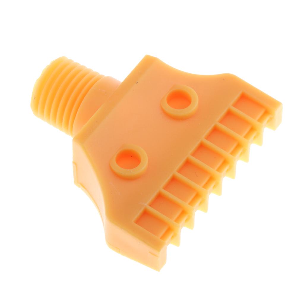 1/4" Thread Flat Wind Jet Air Blowing Nozzle Spray 40x40mm 16 Holes