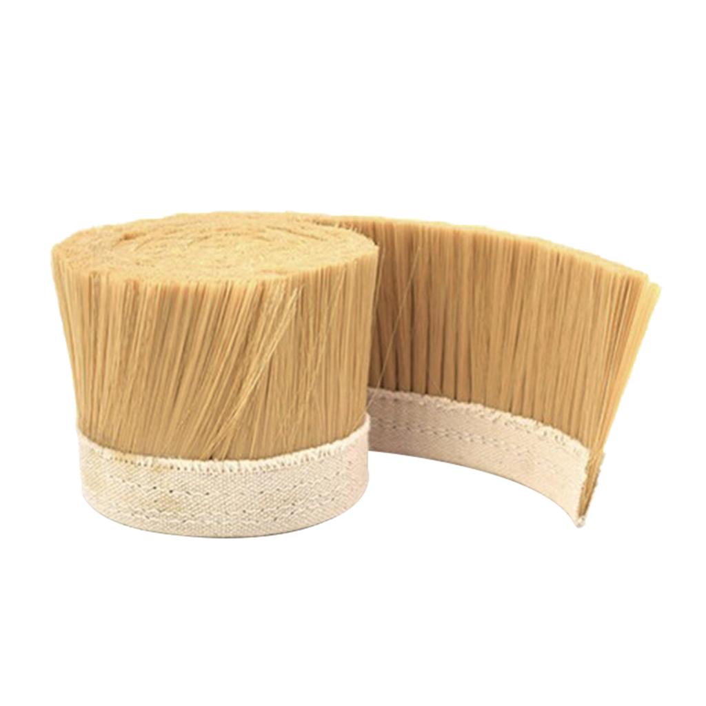 Engraving Machine Dust Cover Brush for CNC Router Spindle Beige 100mmx1m