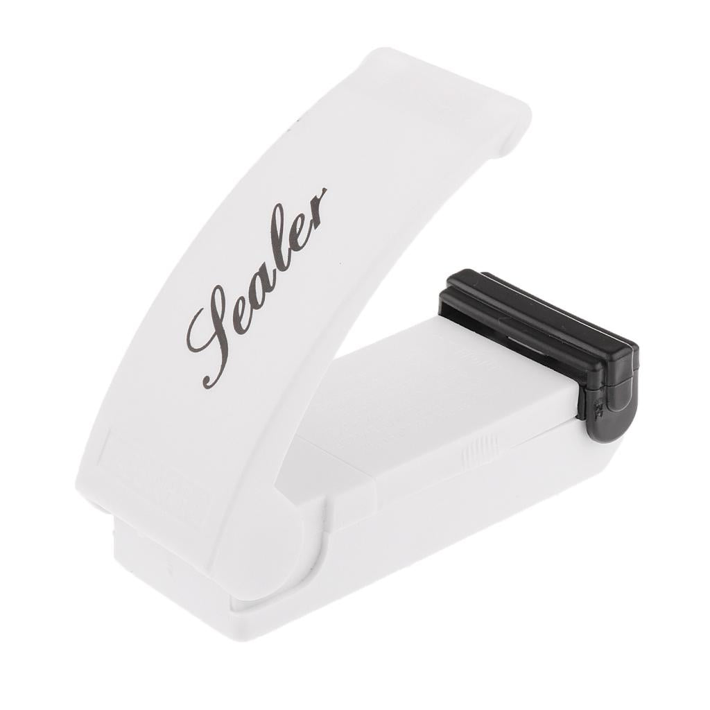 Portable Poly Bags Heat Sealer Machine Manual Sealer White Home Supplies