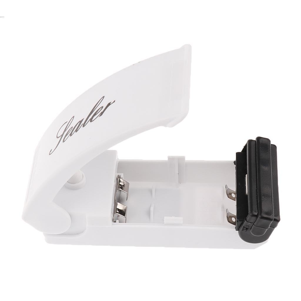 Portable Poly Bags Heat Sealer Machine Manual Sealer White Home Supplies