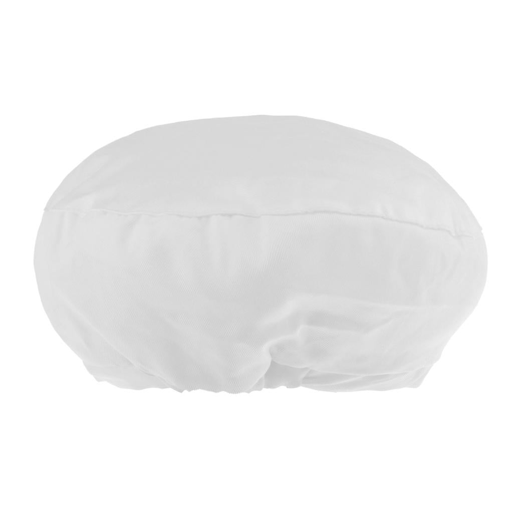 Cook Adjustable Men Women Kitchen Baker Chef Elastic Cap Hat White