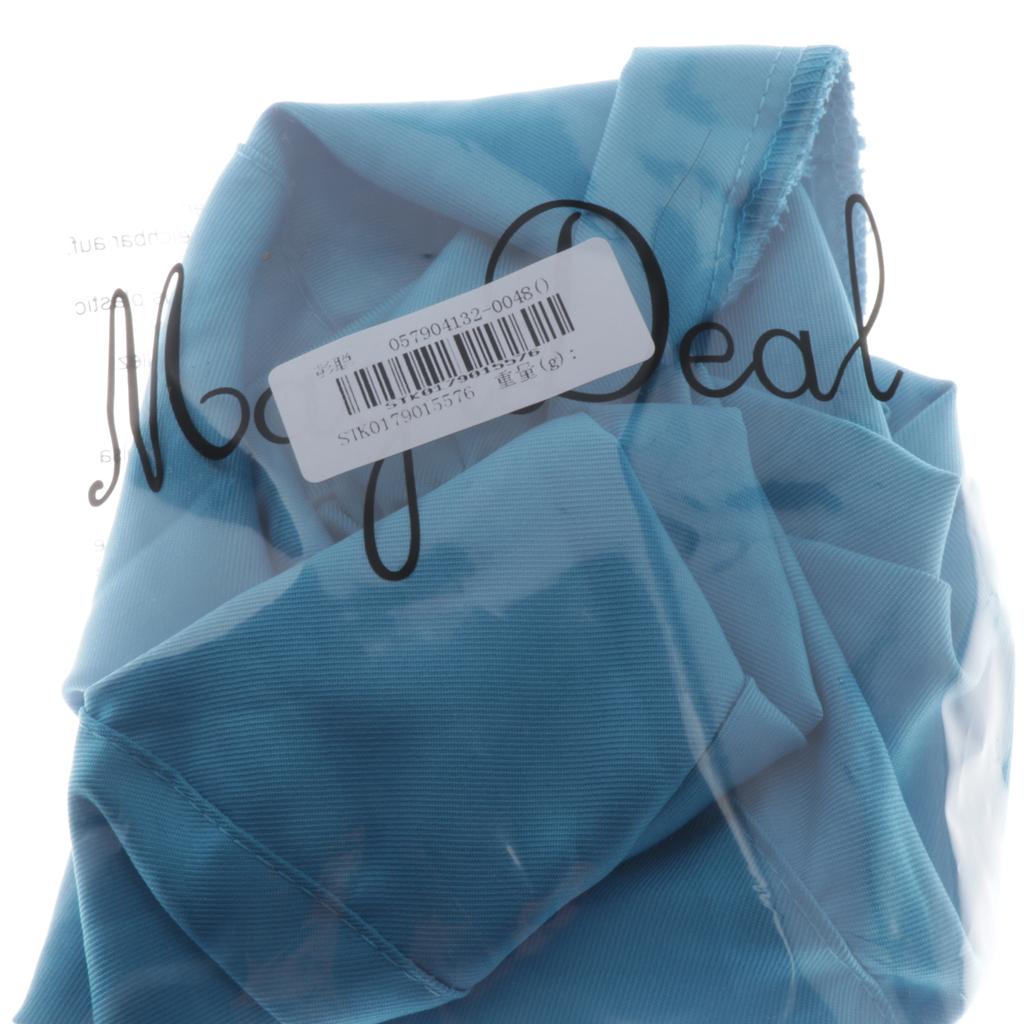 Cook Adjustable Men Women Kitchen Baker Chef Elastic Cap Hat Blue