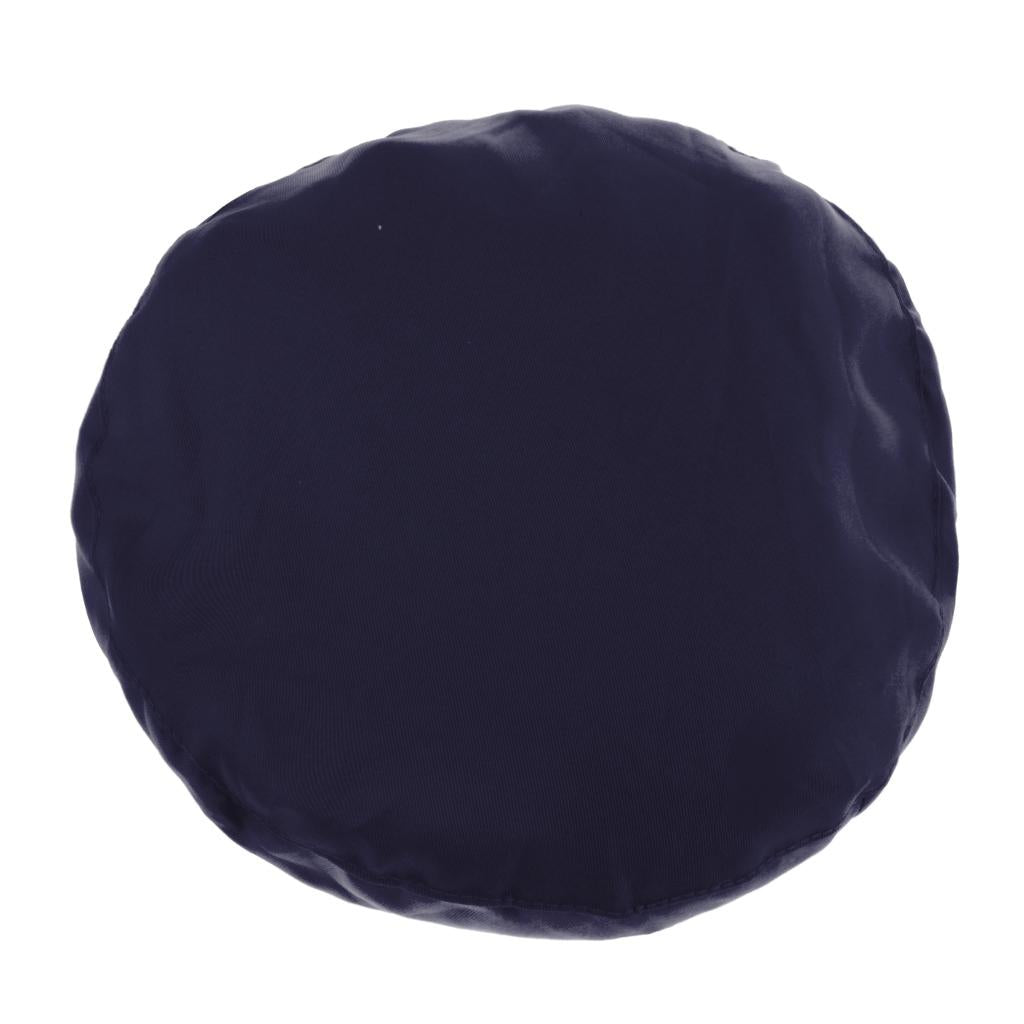 Cook Adjustable Men Women Kitchen Baker Chef Elastic Cap Hat Navy Blue