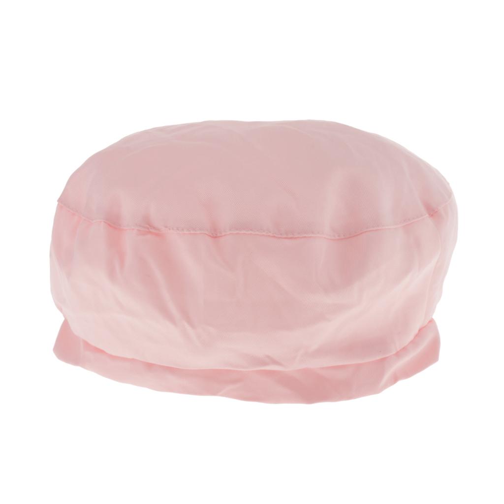 Cook Adjustable Men Women Kitchen Baker Chef Elastic Cap Hat Pink