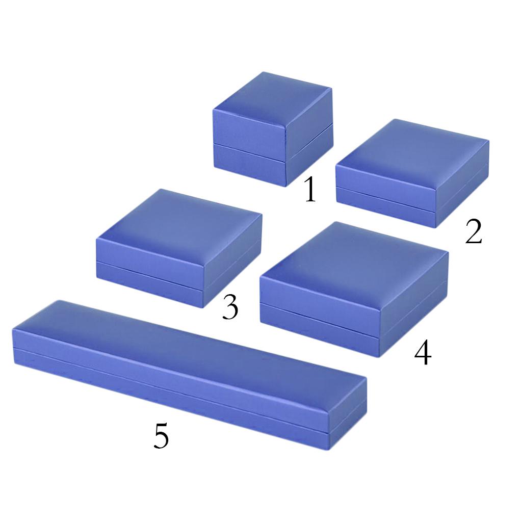 Ring Packaging Box Ring Storage Box for Gifts Royal Blue