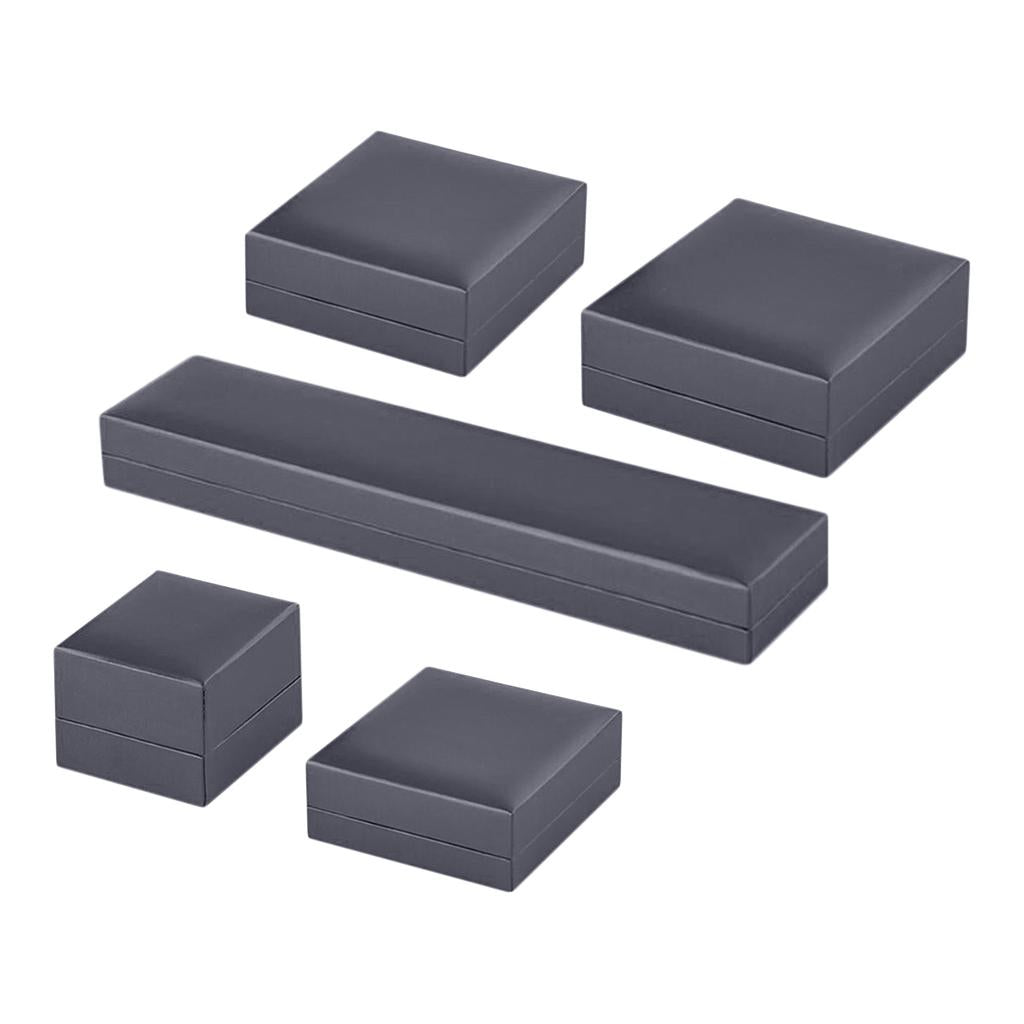 Ring Packaging Box Ring Storage Box for Gifts Black