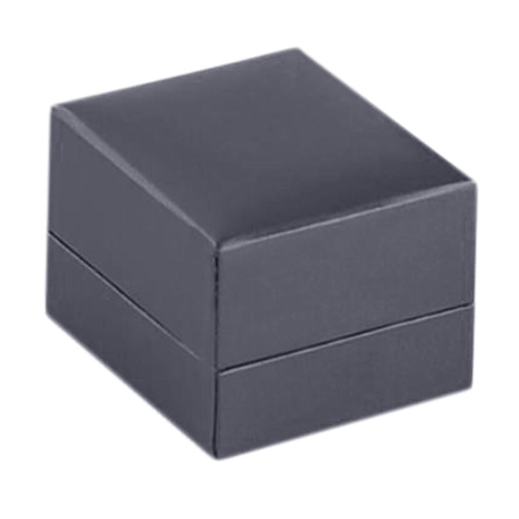 Ring Packaging Box Ring Storage Box for Gifts Black