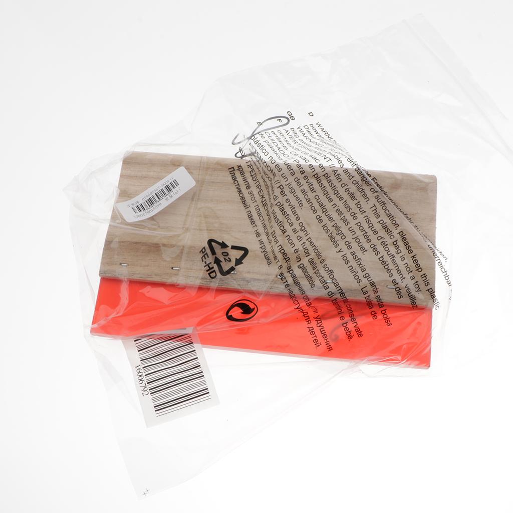 Screen Printing Squeegee Wooden Handle Ink Scraper Scratch Board red 20cm