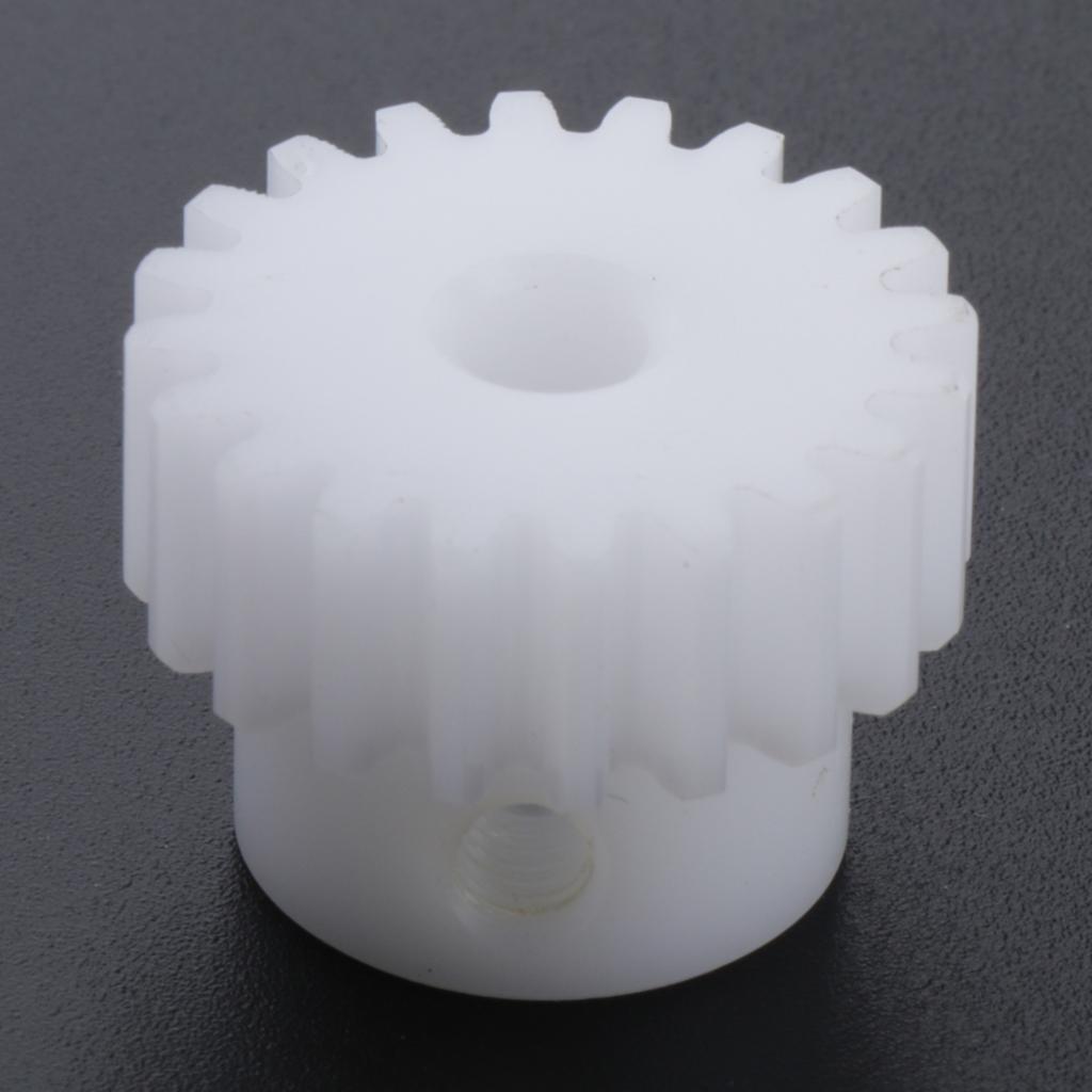 Plastic Gear DIY Reduction Worm Gears Model for RC Car Robot Motor 25 Tooth