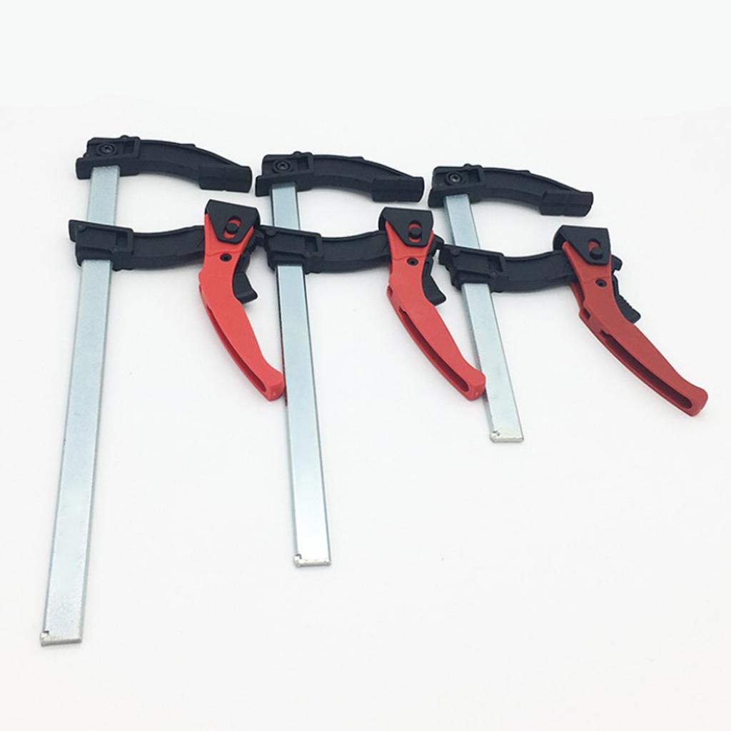 F type Woodworking Ratchet Wood Clip Carpentry Quick Tools Steel 90-100