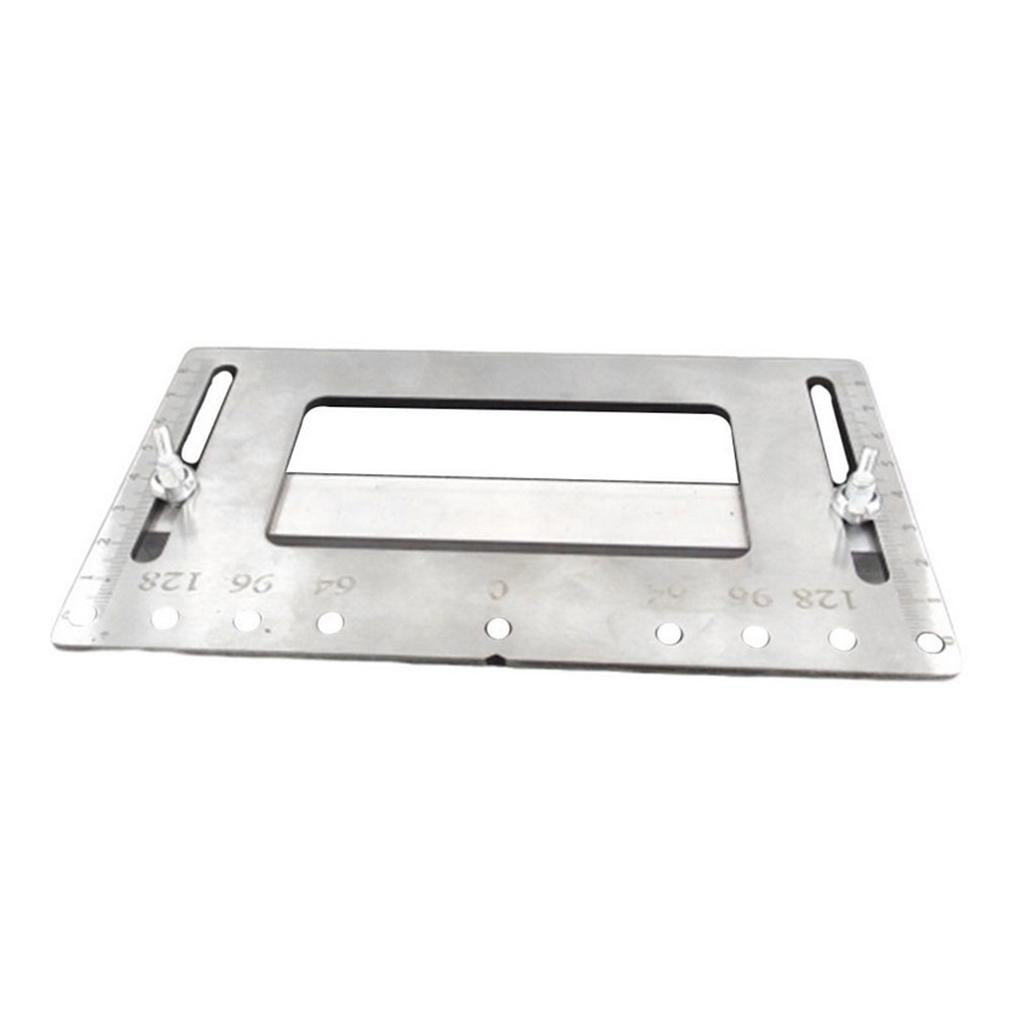 Drill Guide Punch Locator Woodworking Hole Cabinet Hardware Jig Drawer Tool