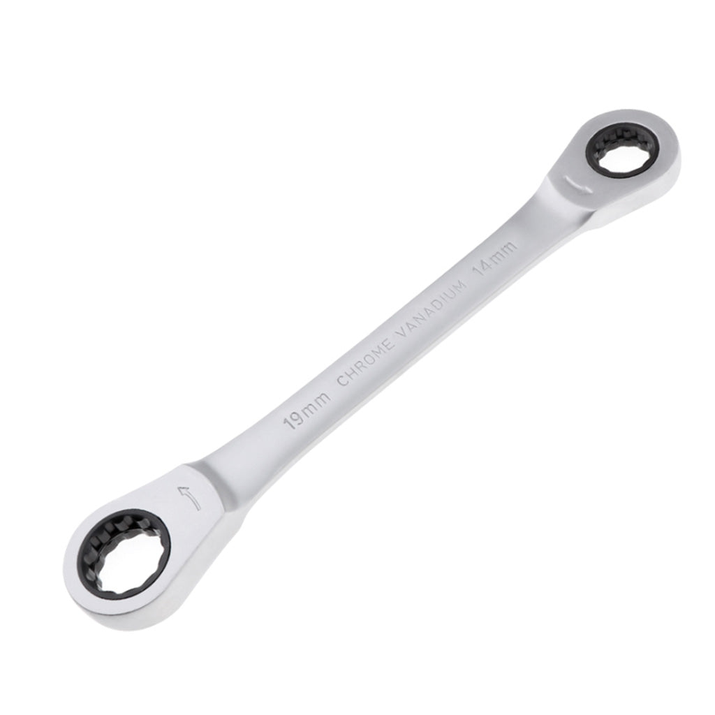 8-19mm Standard Metric Ratcheting Wrench Set 72 Gears Spanner Tool Set