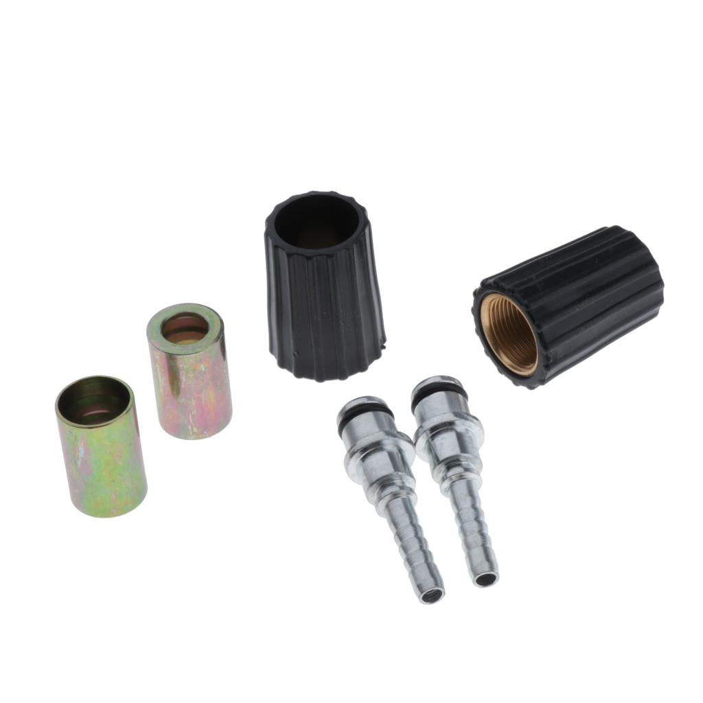 Pressure Washer Steel Pipe Fitting Pressed Joints D 8mm M14