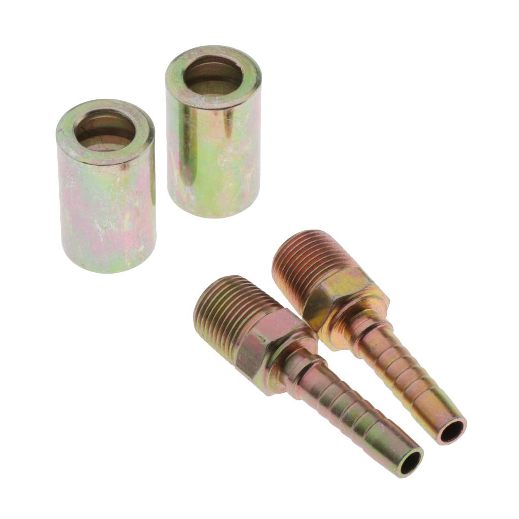 Pressure Washer Steel Pipe Fitting Pressed Joints F Male 9.5mm