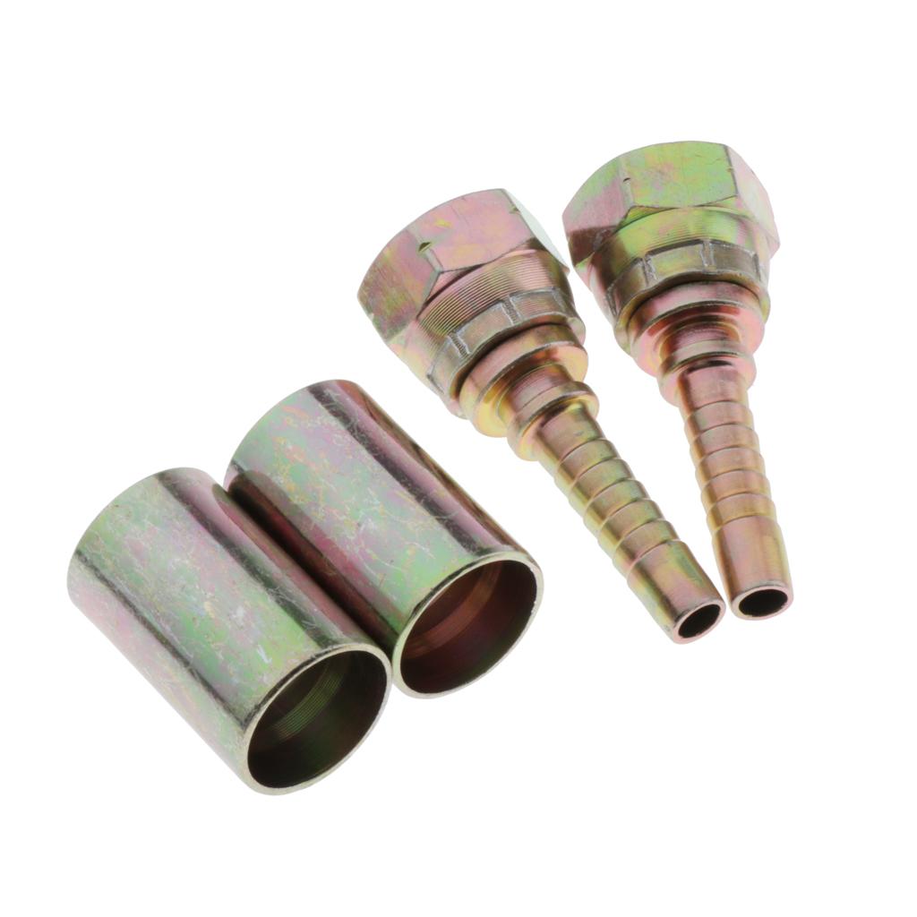 Pressure Washer Steel Pipe Fitting Pressed Joints G Female 9.5mm