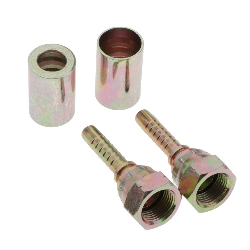 Pressure Washer Steel Pipe Fitting Pressed Joints G Female 9.5mm