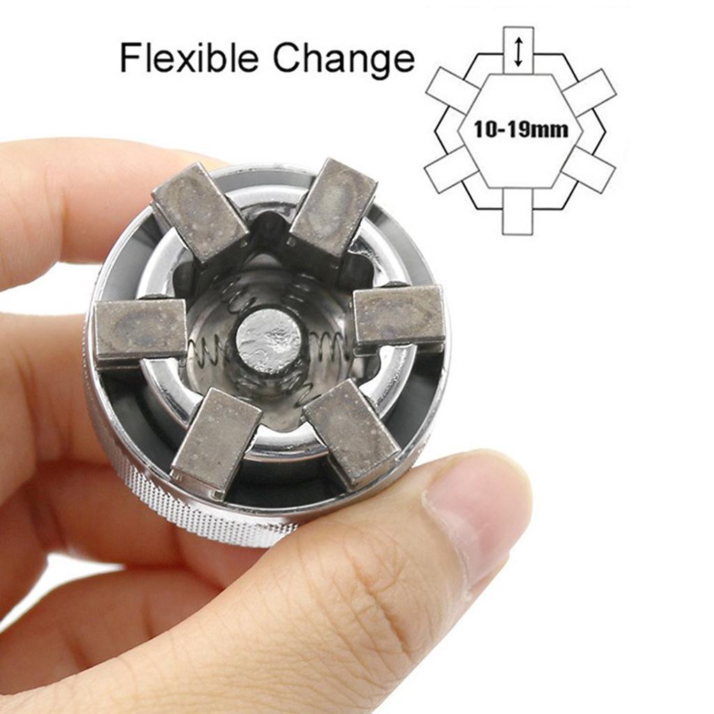 Hand Universal Wrench Adjustale Universal Sockets for 3/8'' Drive Wrench