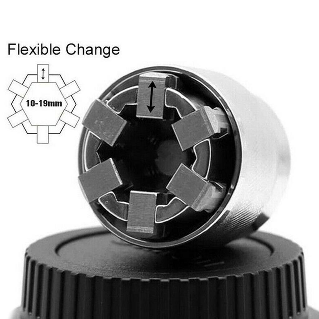 Hand Universal Wrench Adjustale Universal Sockets for 3/8'' Drive Wrench