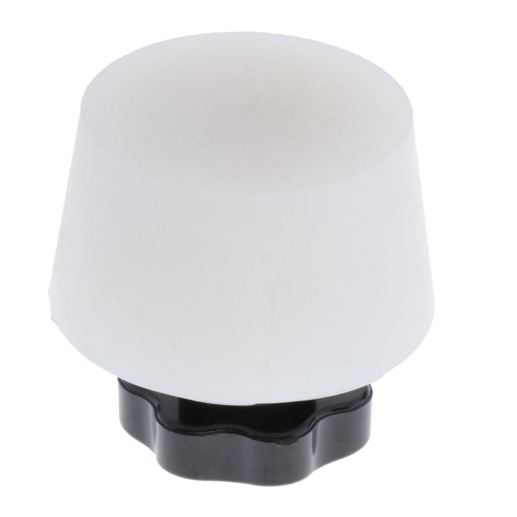 Silicone plug with handle for pipe sealing w/ Black Bakelite handle 13