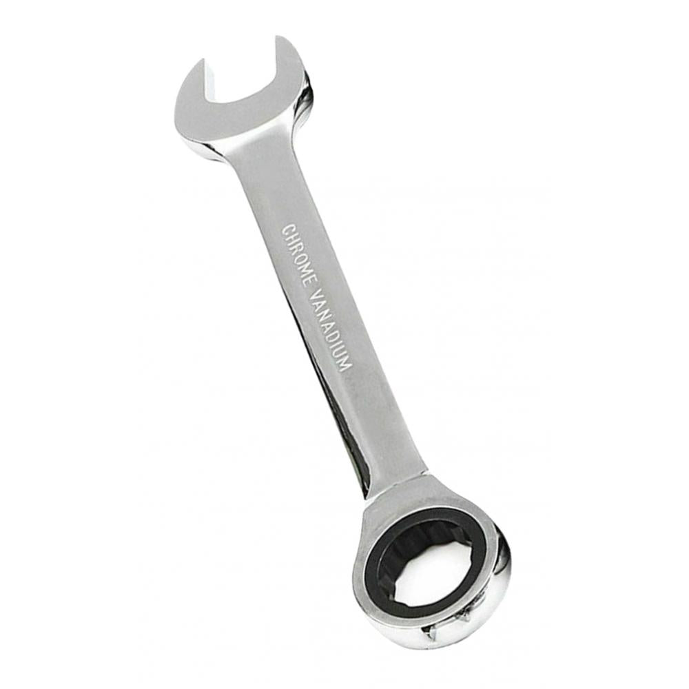 6mm-32mm Steel Metric Fixed Head Ratchet Spanner Wrench Hand Nut Tools 23mm