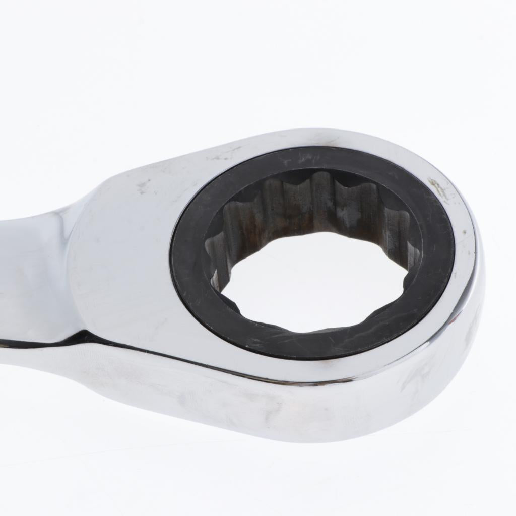 Steel Metric Fixed Head Ratchet Spanner Gear Wrench Nut Tools 30/32mm 32mm