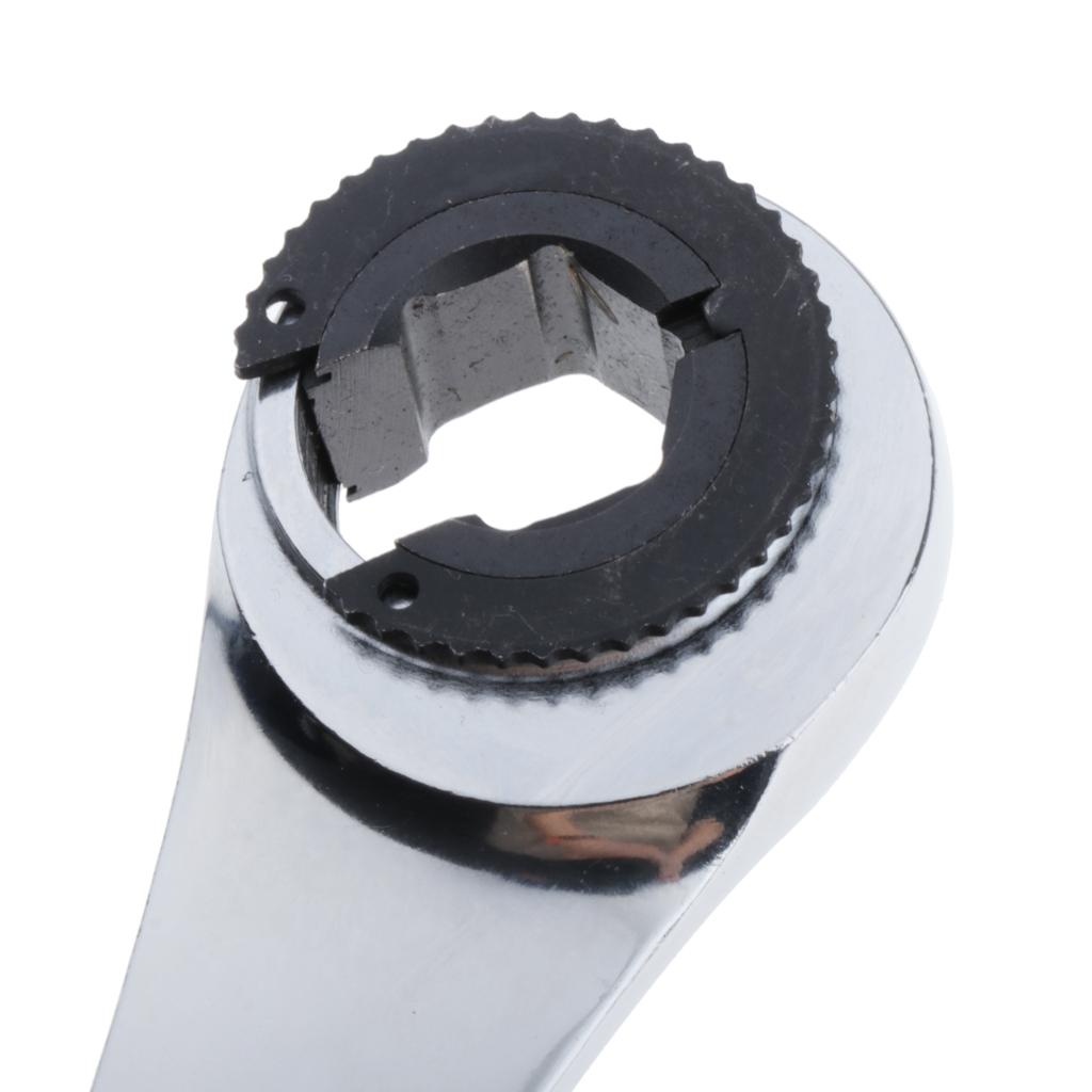 Tube Ratchet Wrench Set Skid Oil Wrench Set Hand Tools Gear Ring Wrench 13mm