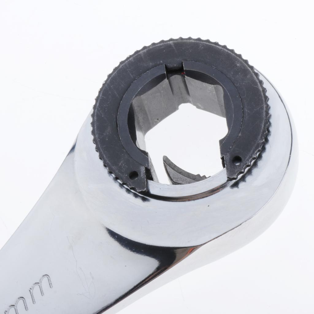 Tube Ratchet Wrench Set Skid Oil Wrench Set Hand Tools Gear Ring Wrench 18mm
