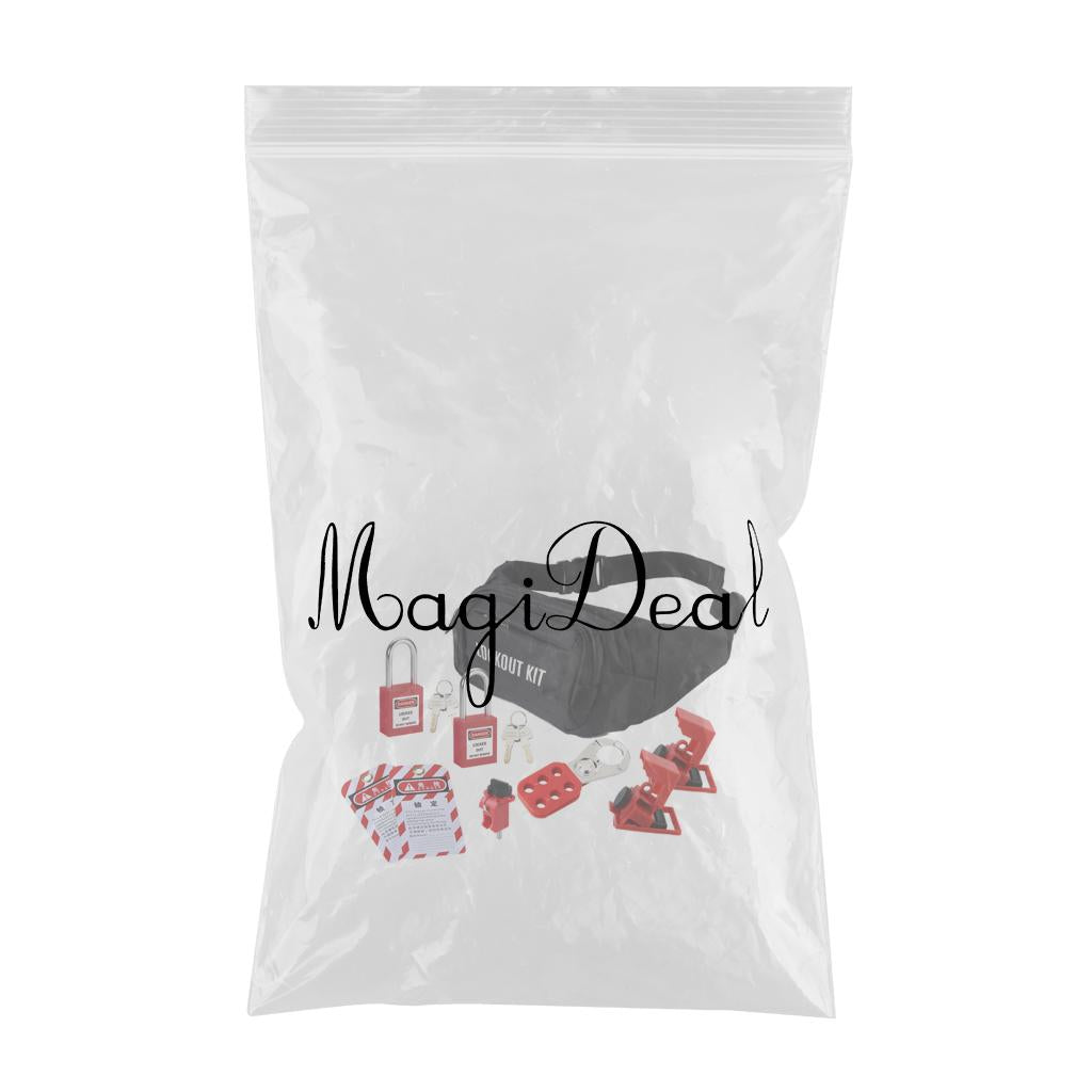 Lockout tagout kit combination bag