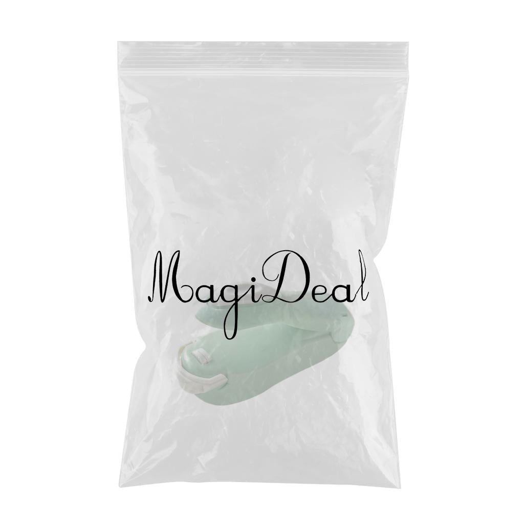 Portable Mini Sealer for Plastic Bags Preservation Hand Press Bag Sealer green
