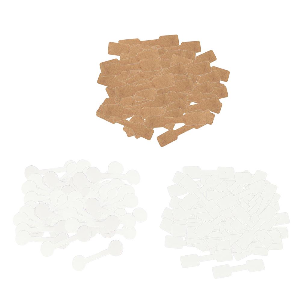 Jewellery Labels Price Tags Self Adhesive Blank Price Tag Round White
