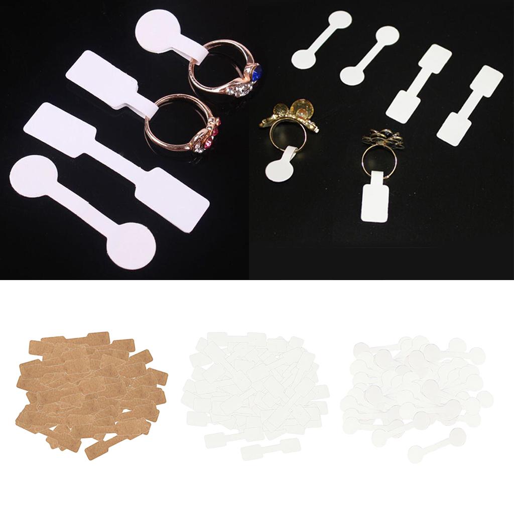 Jewellery Labels Price Tags Self Adhesive Blank Price Tag Round White