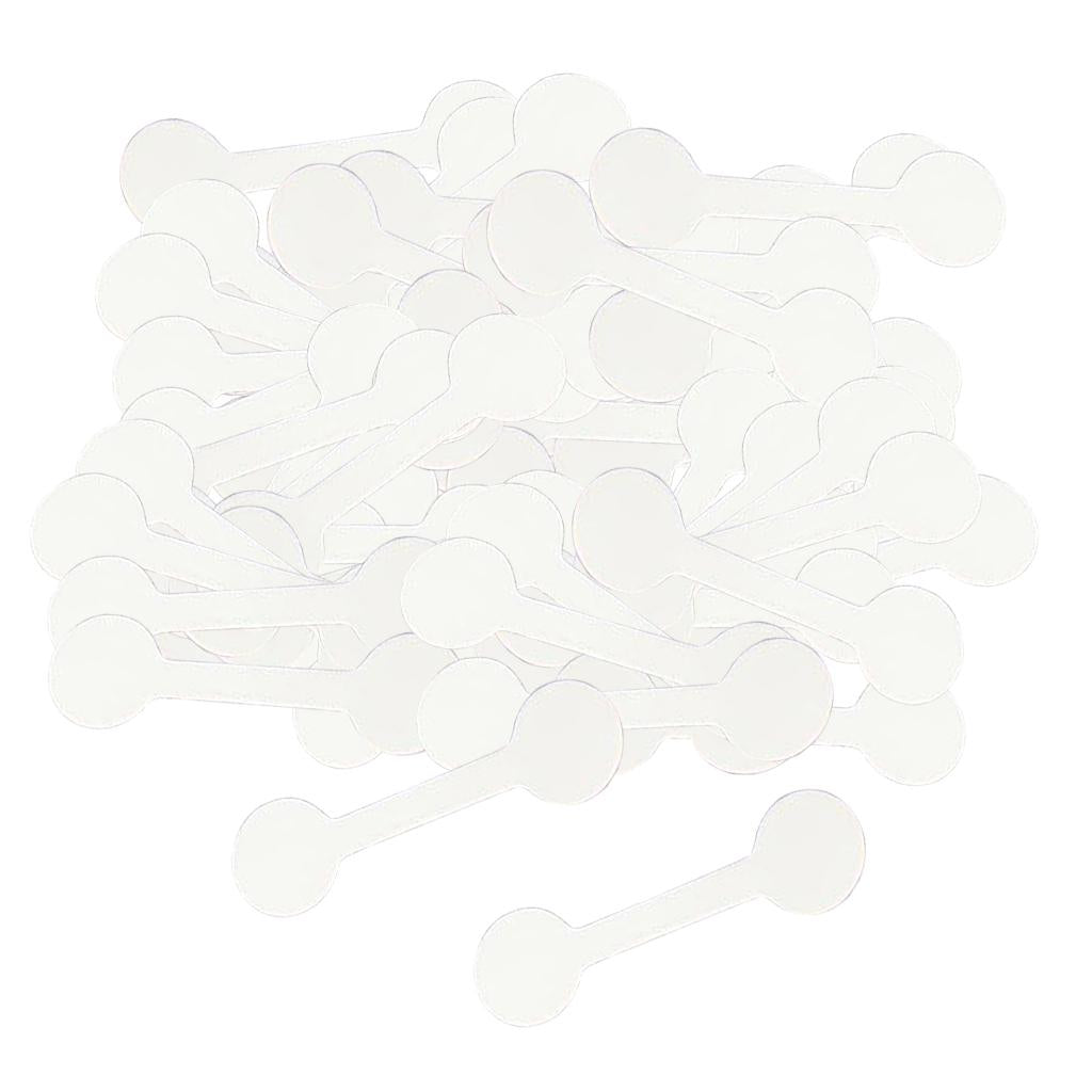 Jewellery Labels Price Tags Self Adhesive Blank Price Tag Round White
