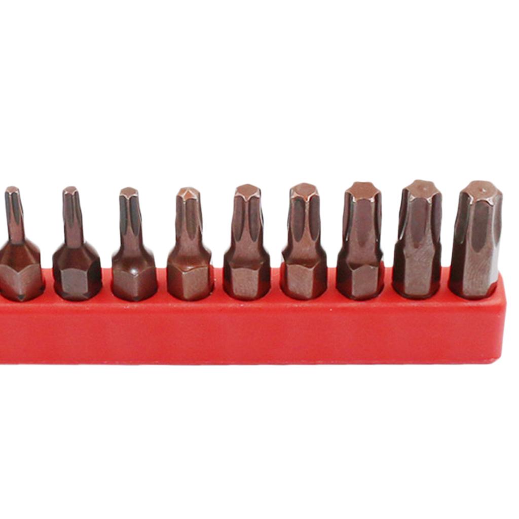Hexagonal Hex Alan Key Bit 1/4 Shank Wind Batch Pneumatic Screwdriver T6-T40 solid
