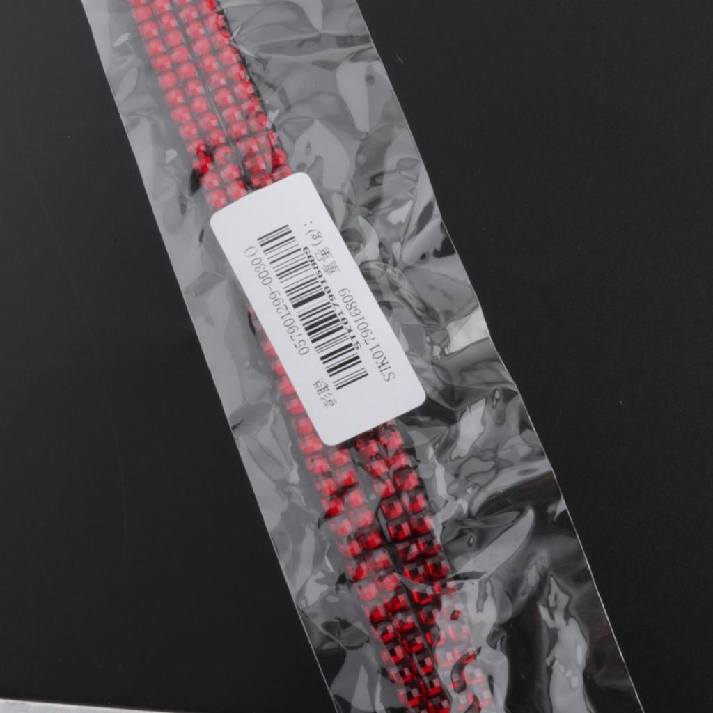 Lanyard ID Badge Card Holder Strap Sparkling Phone Neck Straps Red