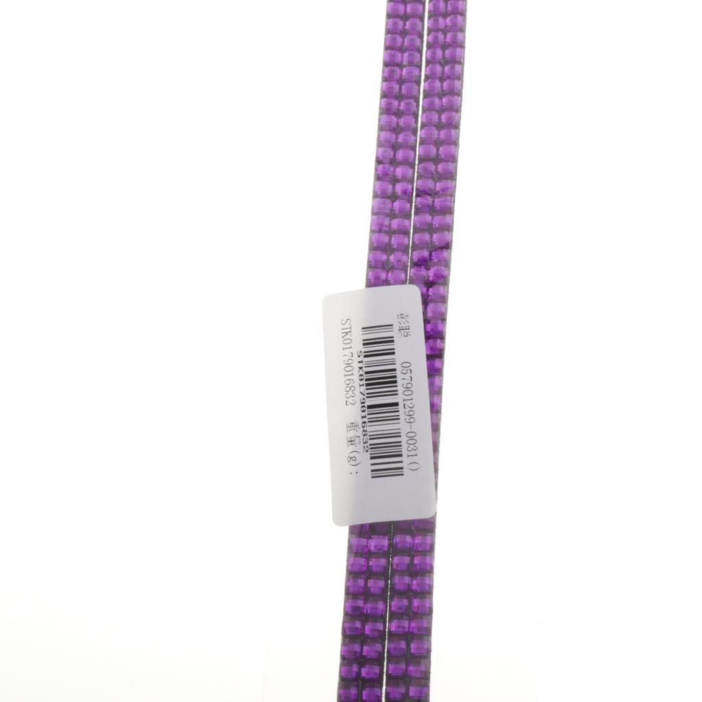 Lanyard ID Badge Card Holder Sparkling Phone Keys Neck Straps Purple