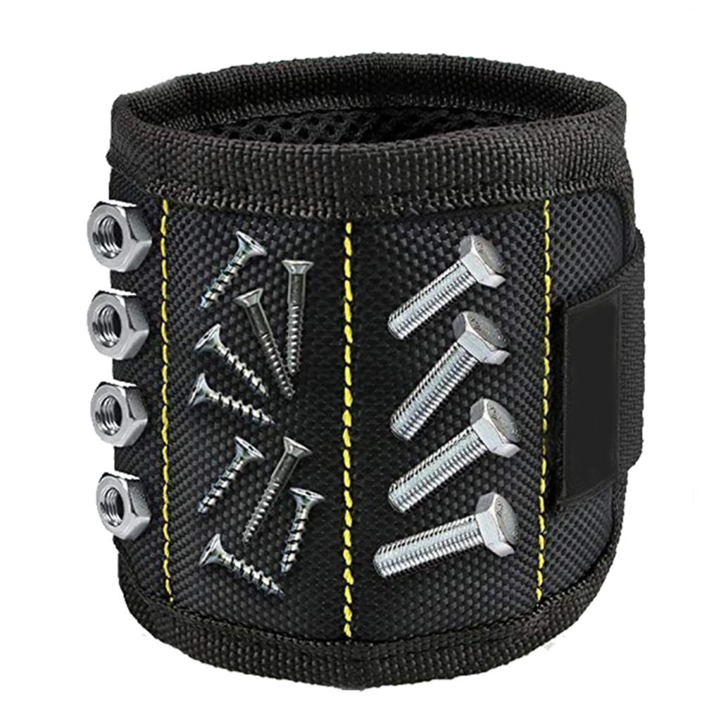 Magnetic Wristband Wrist Band Belt Tool for Holding Nail Screws Tool Kit