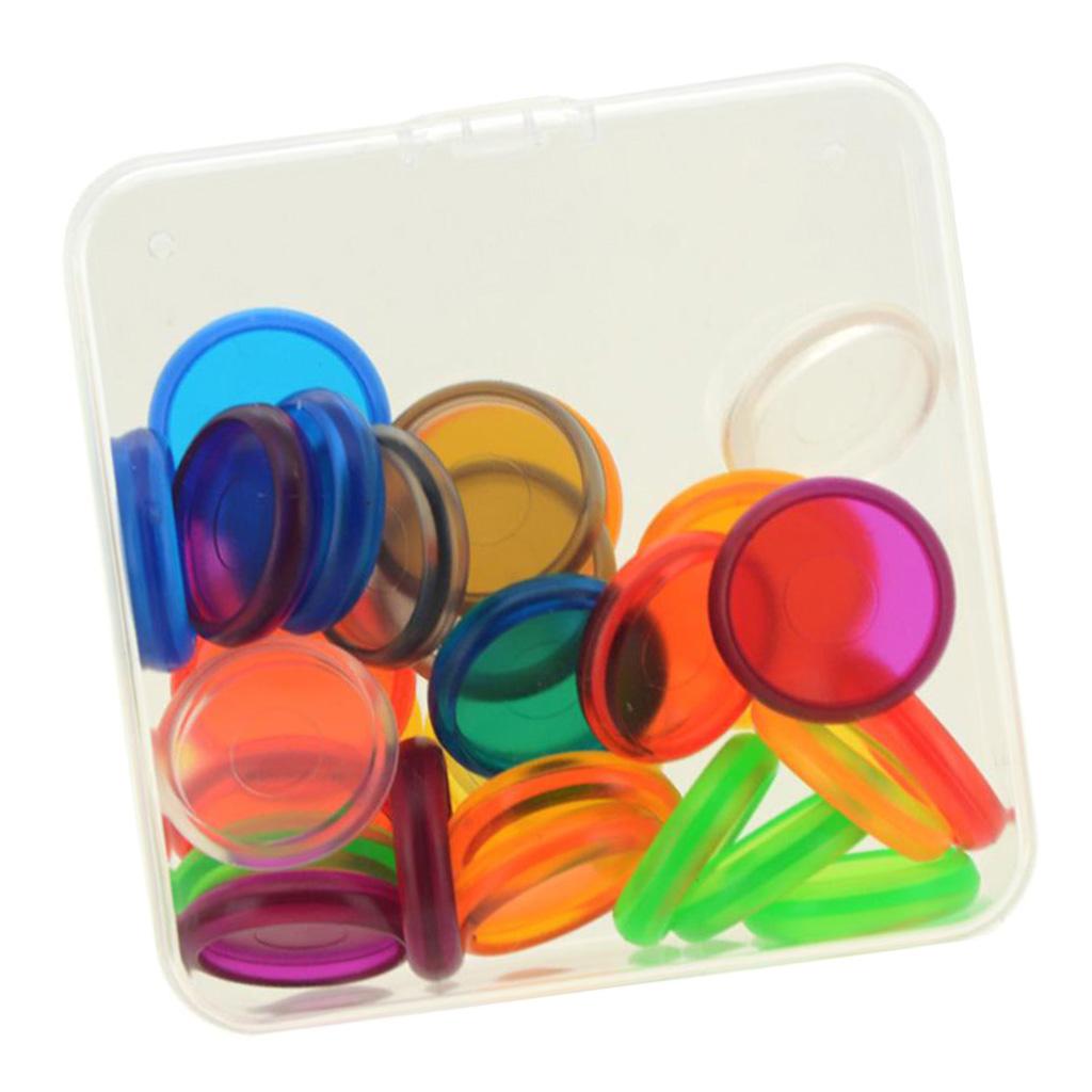 30pcs Notebook Plastic Disc Binding Mushroom Hole DIY Buckle Binding 24mm