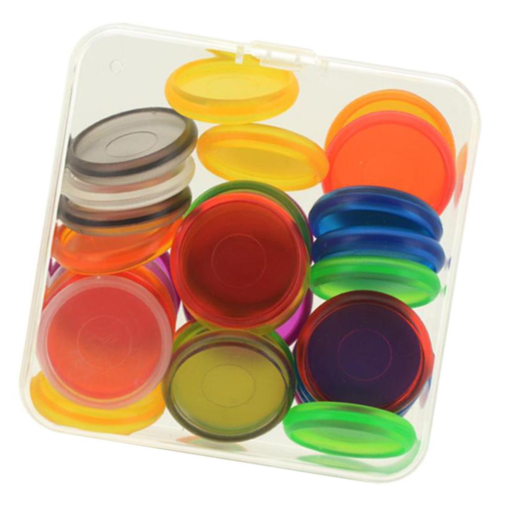 30pcs Notebook Plastic Disc Binding Mushroom Hole DIY Buckle Binding 28mm