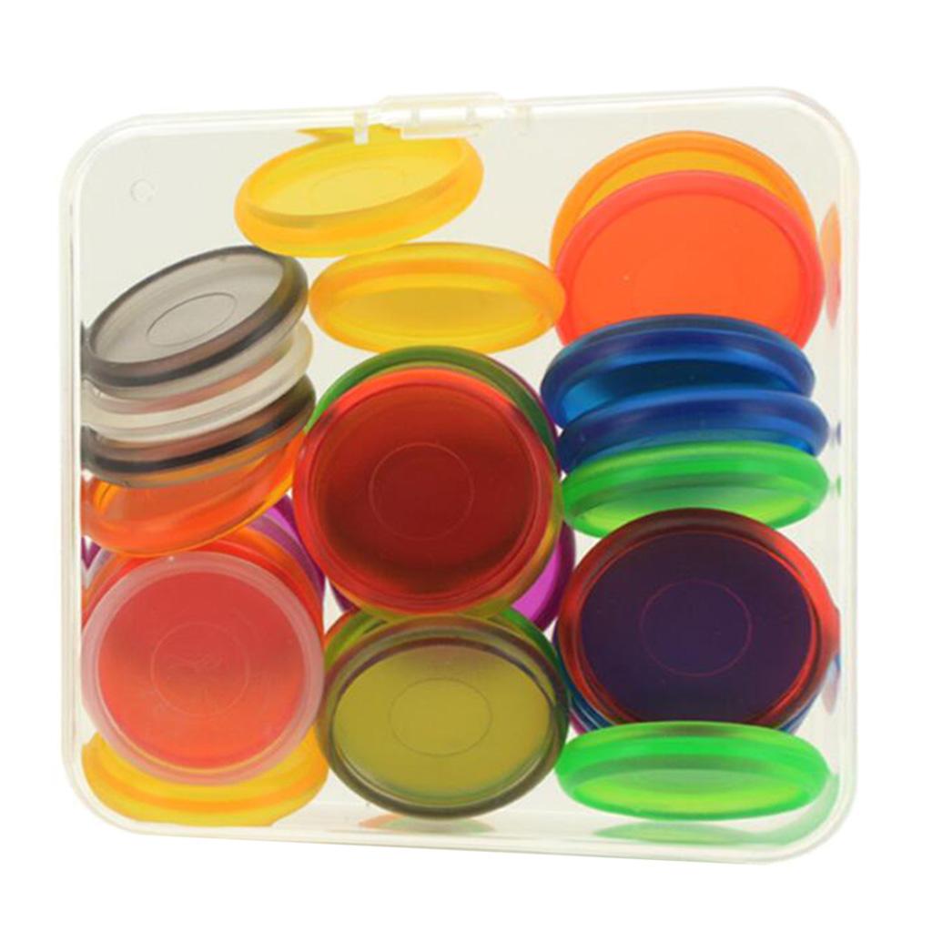 30pcs Notebook Plastic Disc Binding Mushroom Hole DIY Buckle Binding 28mm