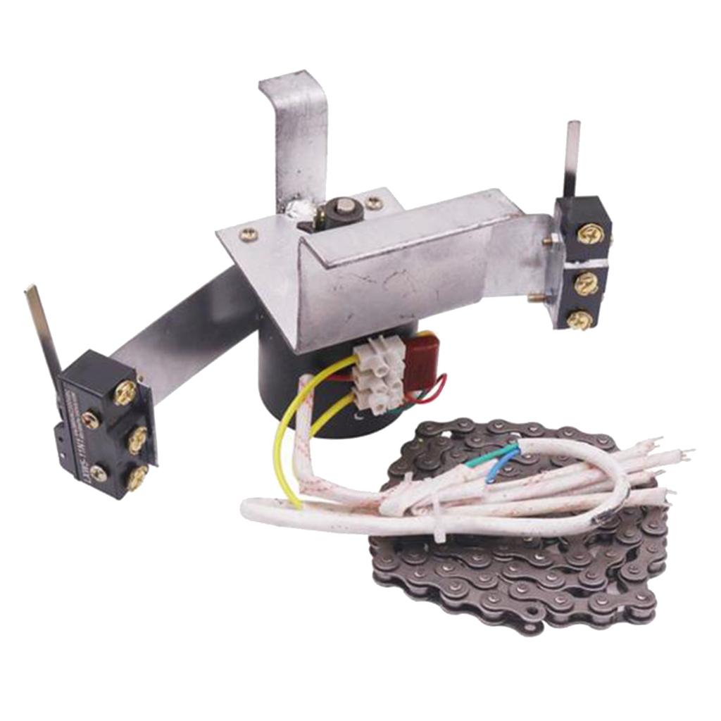 220V Automatic Egg Turning System Chain Incubator Industrial Turn Motor